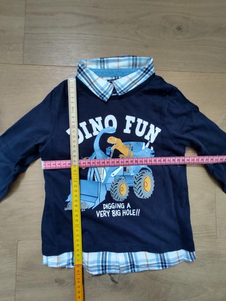 Tričko s dlhým rukávom, c&a,110