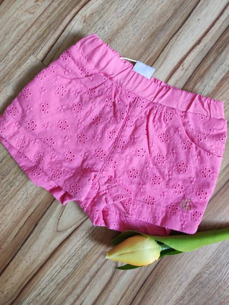 Petit bateau kvetinové  šortky, 62