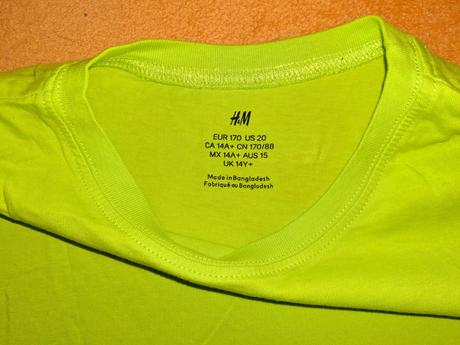 Tricko, h&m,170