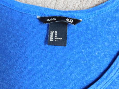 Tehotenské tričko, h&m,m