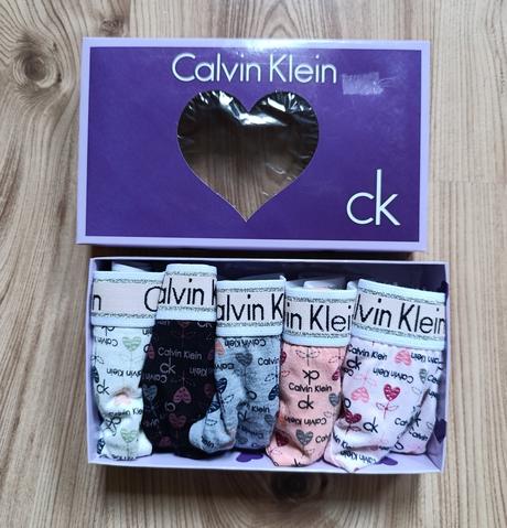 Set nohavičiek 5 ks v krabičke calvin klein, calvin klein,m
