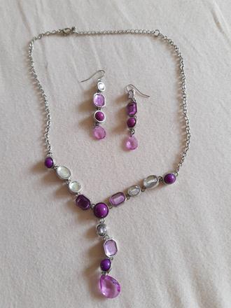 Set náhrdelník a náušnice, 