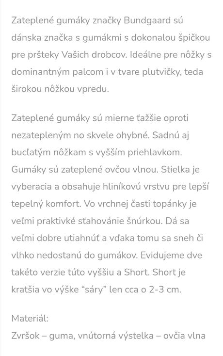 Zateplené gumáky bundgard, bundgaard,32
