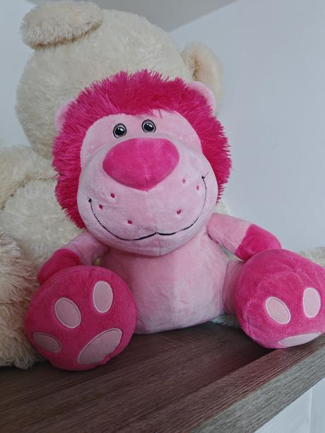 Úžasný lev veľký cca 50 - 60 cm, 