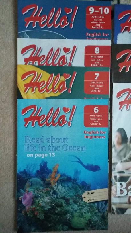 Časopisy hello,