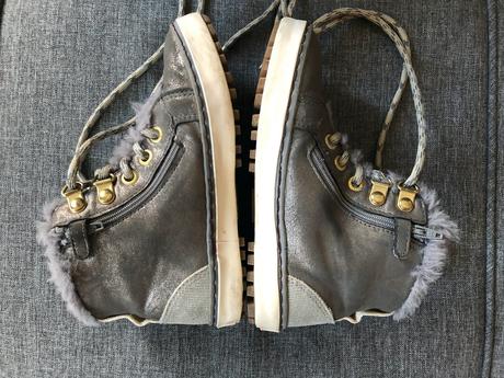 Kvalitné kožené zateplené topánky, 29