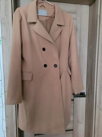 Béžový zimný kabat 42, gate,42