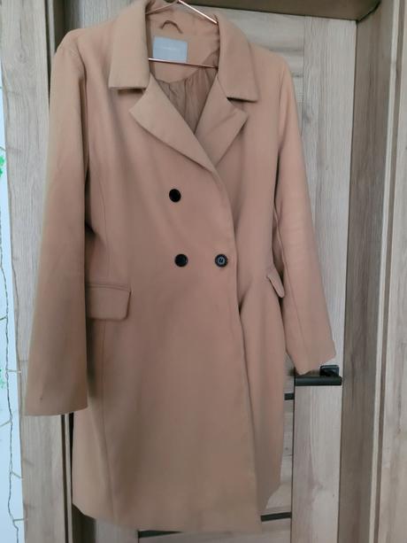 Béžový zimný kabat 42, gate,42