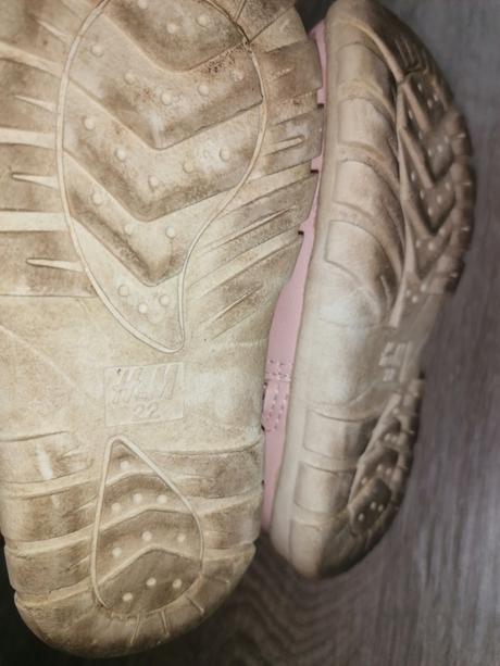 Zimné topánočky ružové, h&m,22