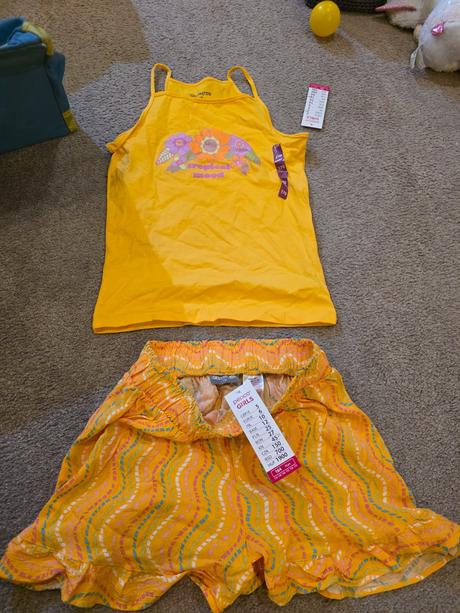 Letný komplet oranžový, pepco,164