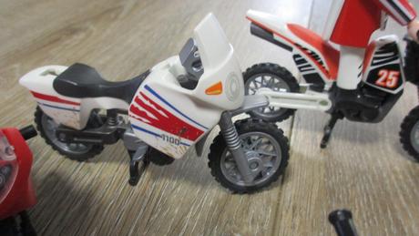 Motorka figúrkou  playmobil, 