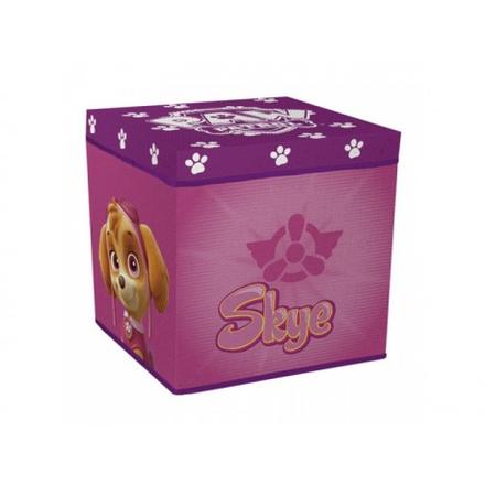 Úložný box s vrchnákom / taburetka 2v1 paw patrol, 