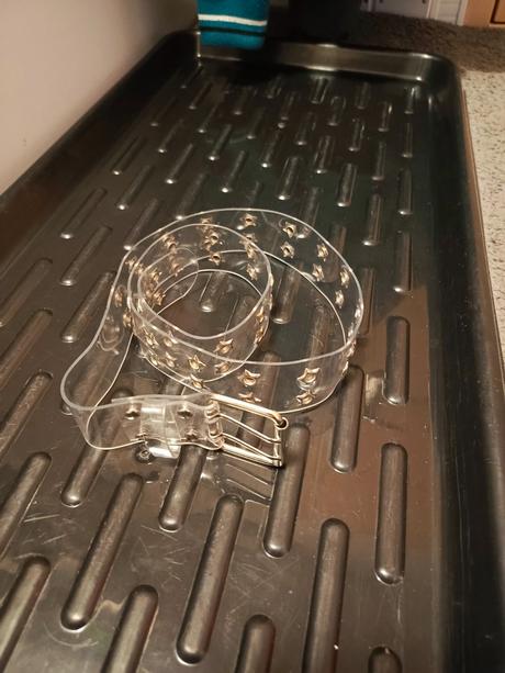 Dámsky priehľadný opasok, 