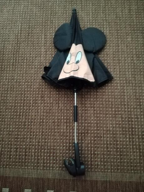 Slnečník na kočík mickey mouse, 