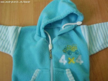 Modrá flisová súprava v. 62-68, baby,68