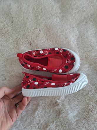 Platenky/papucky myška minnie, f&f,23
