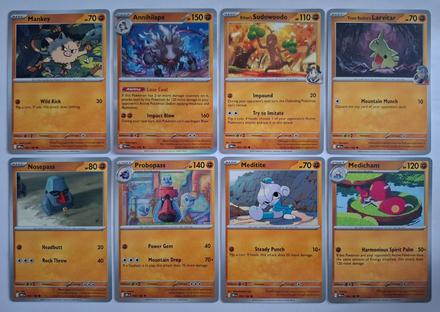 Pokémon karty "destined rivals" (3), 