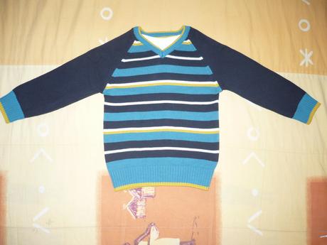 Chlapčenský svetrík na 4-5 rokov, f&f,110