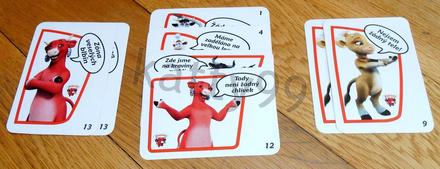 Nálepky - veselá krava,