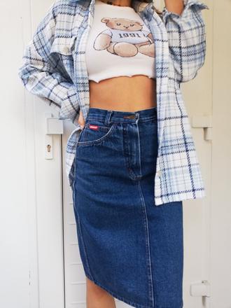 Riflová sukňa carrera, veľ. s, s