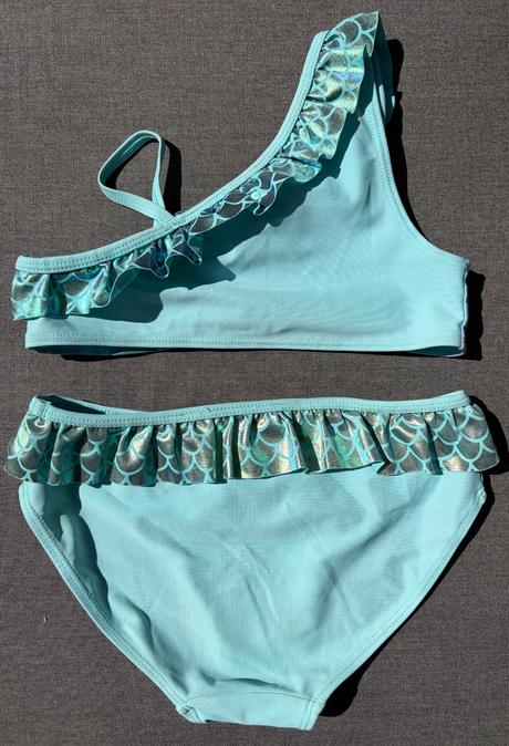 Dvojdielne plavky s motívom ariel, h&m,122
