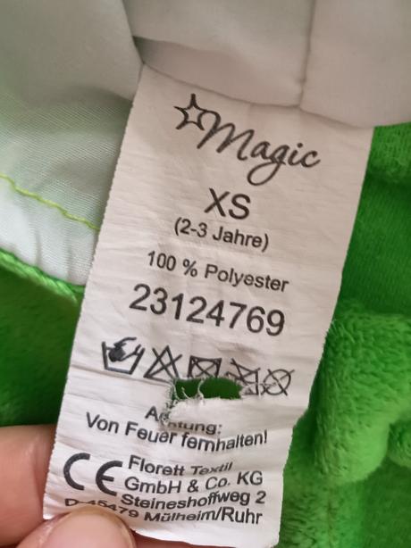 Kostým karneval žabka, 