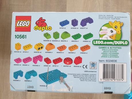 Lego duplo 10561,