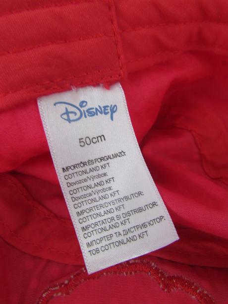 Novy, nenosený bavlnený klobúk frozen, disney,98