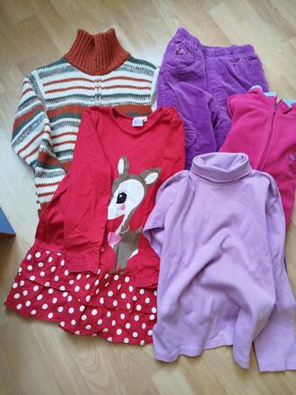 Mix oblečenia, 122–134