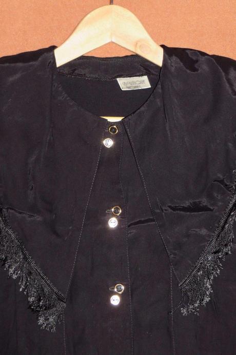 Čierna blúzka - veľ. m, m