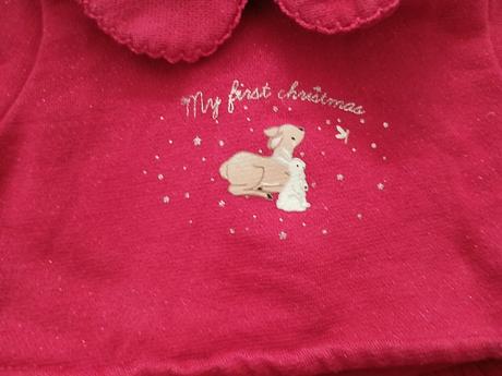 Vianocne saty my first christmas, 74