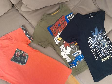 Tričká 4 kus4 110/116, f&f,110