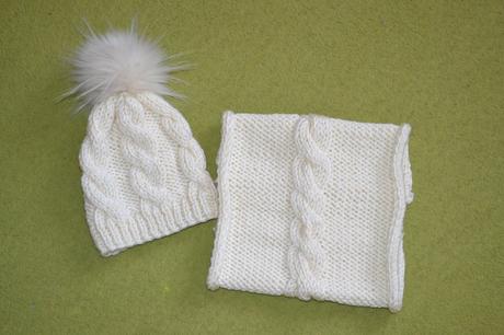 Štrikovaný set handmade v.86 -98/104, 92