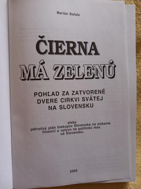 Čierna má zelenú,