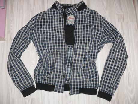 Bomberka-prechodny kabát, pull&bear,l