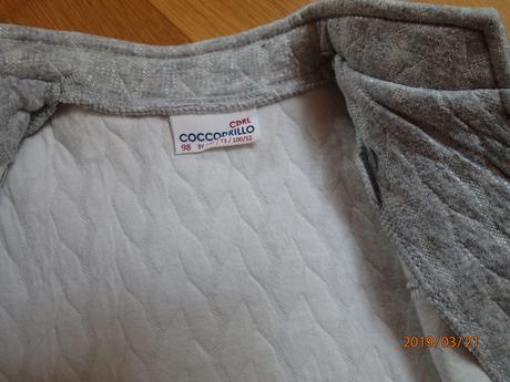Flísová mikina kabatik coccodrillo-3xoblečená, coccodrillo,104