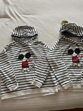 152 next mikina pre dvojičky, 152