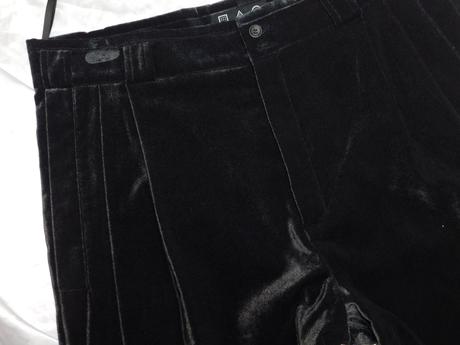 Luxusne panske zamatove nohavice, l / xl