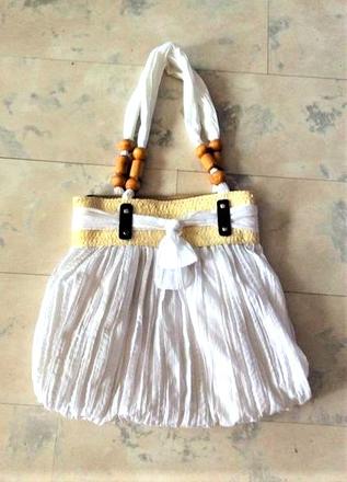 Naturálna letná veľká kabela, 