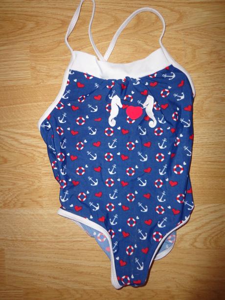 Plavky vel. 98 s námorníckym motívom, okay,98