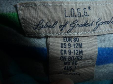 Pásikava polokošela, h&m,80