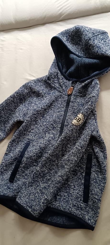 Pletená mikinobunda, h&m,98