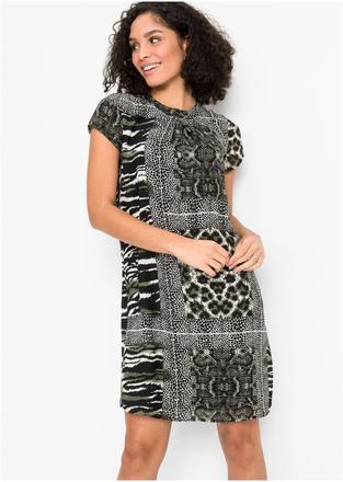 -ľahké zvierací motív šaty bodyflirt veľ. 40, bonprix,m