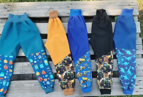 Softshellky - skladovky, 86 - 128