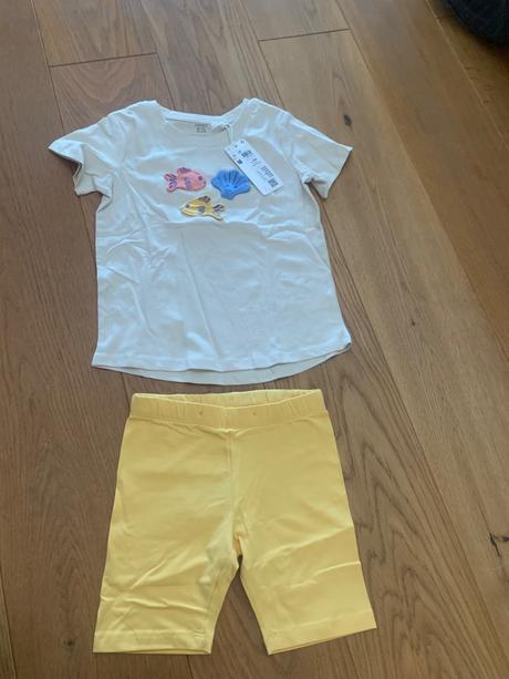 Lindex tričko a legíny 86, lindex,86