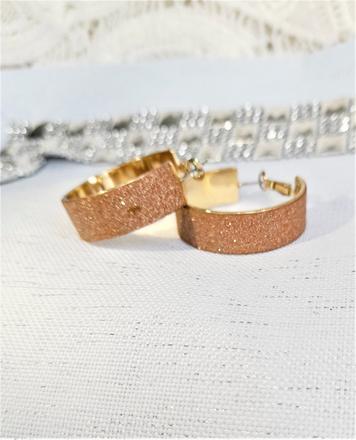 Trblietavé náušnice-kruhy, 