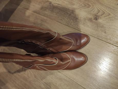 Kožené čižmy geox, geox,40