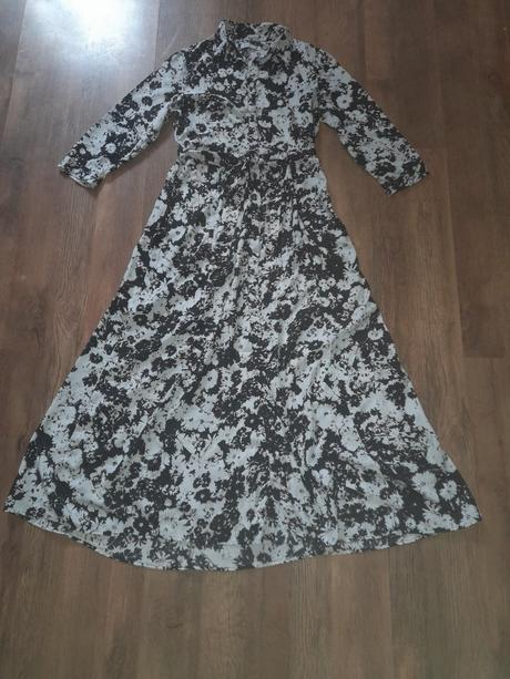 Košeľove maxi šaty, s