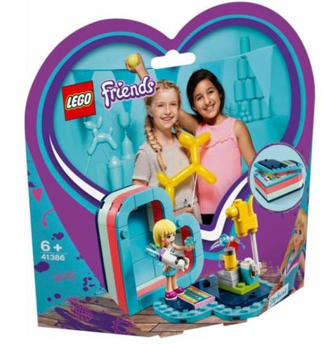 Lego friends 41386 stephanin letný srdiečkový box, 