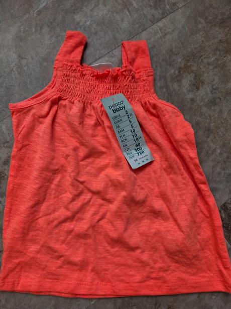 Oranžové neonové tielko 98, pepco,98